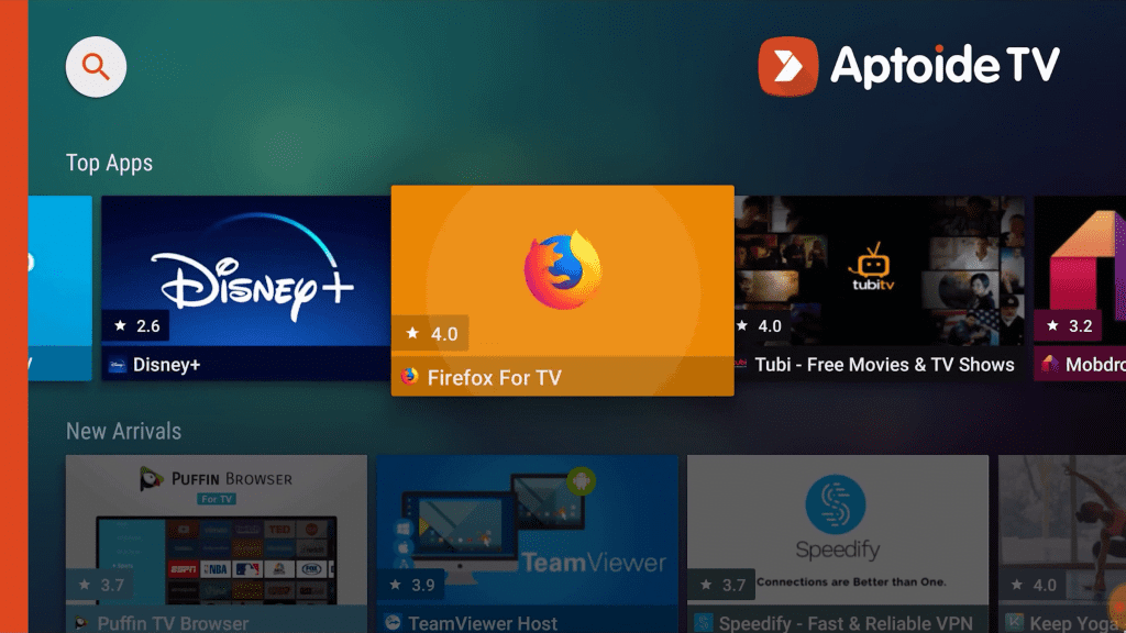 install browser on android tv