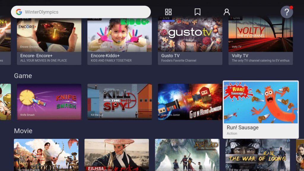 Browser For Android TV