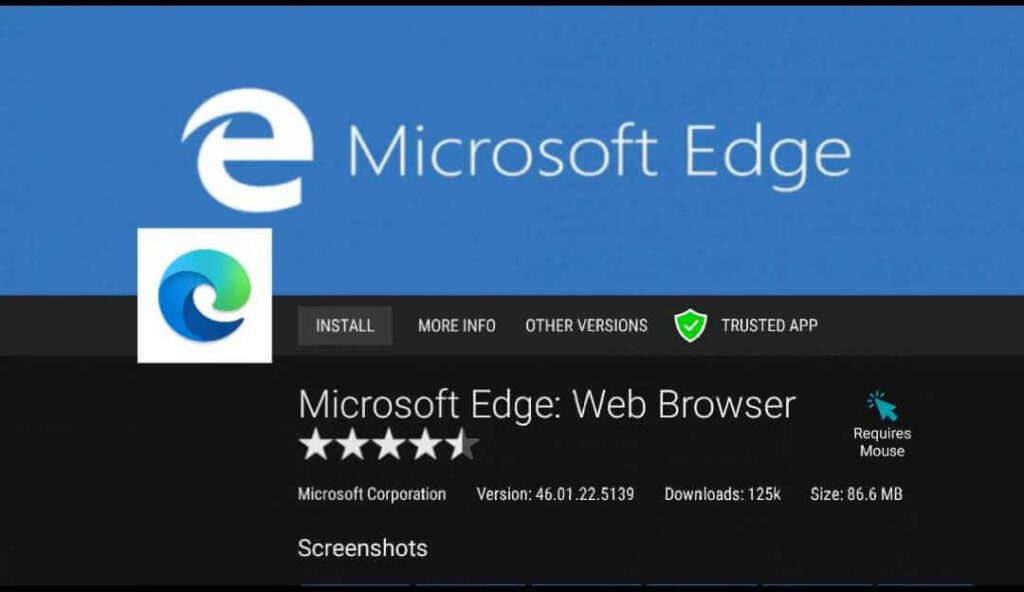 Install Microsoft Edge On Android TV