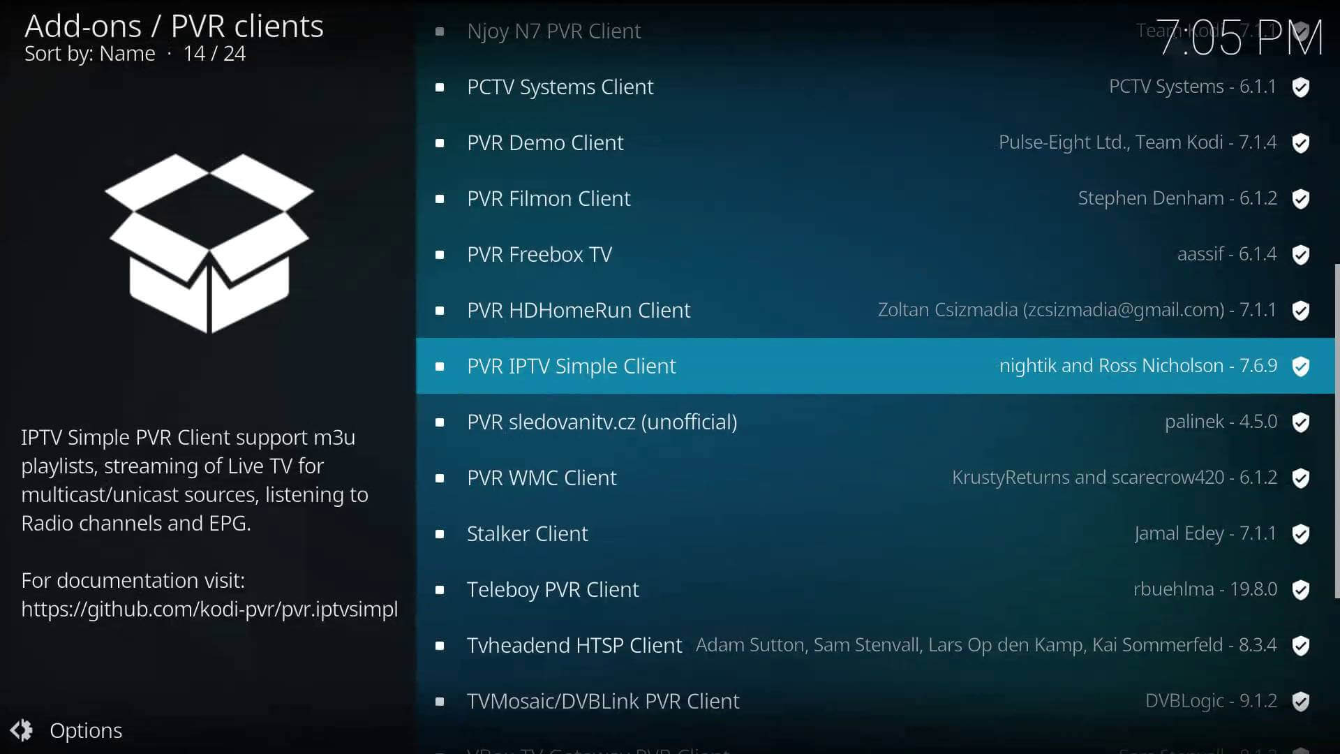 PVR IP TV Android TV