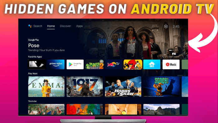 Top 5 Hidden Games On Android TV