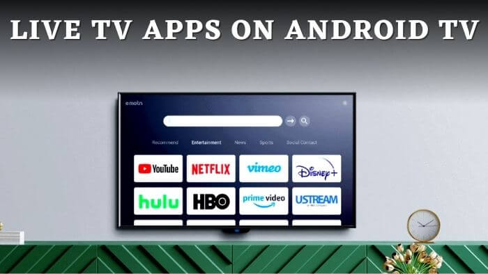 Top 5 Free Live TV Apps for Android TV
