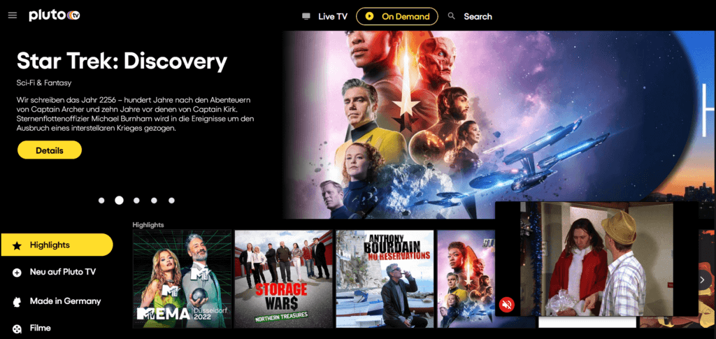 Free live tv apps for android tv