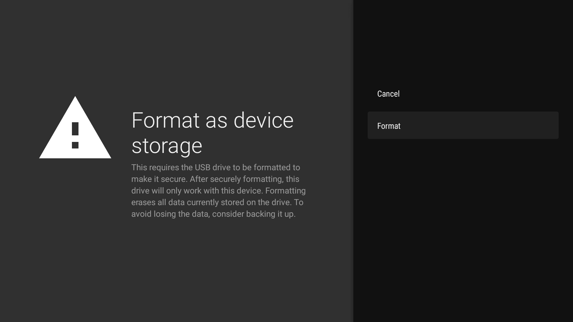 Expand Android TV Storage with USB Drive