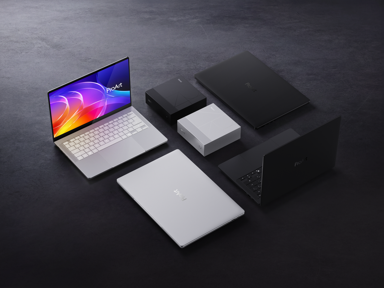 Asus ProArt RTX Spark Laptops and Mini PC Debut with 128GB Memory