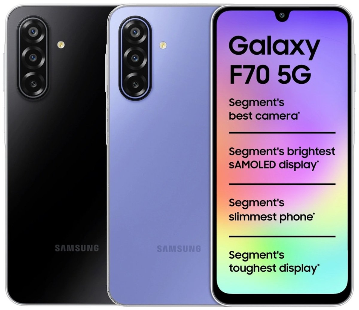 Samsung Galaxy F70 5G Debuts in India at ₹19,999